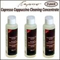 Capresso 63801 Cappuccino Cleaning Concentrate 3-Pack Bottle 250ml for All Frothing Systems