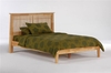 รูปย่อ Solstice Eastern King Platform Bed w/ Natural Finish plus 2-Drawer Set (Oak bed) รูปที่2