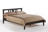 รูปย่อ Thyme Eastern King Platform Bed w/ Dark Chocolate Finish plus 2-Drawer Set (Oak bed) รูปที่2