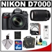 รูปย่อ Review Nikon D7000 Digital SLR Camera & 18-105mm VR + 70-300mm Lens + 8GB Card + Filters + Tamrac Case + Accessory Kit รูปที่1