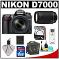 Review Nikon D7000 Digital SLR Camera & 18-105mm VR + 70-300mm Lens + 8GB Card + Filters + Tamrac Case + Accessory Kit