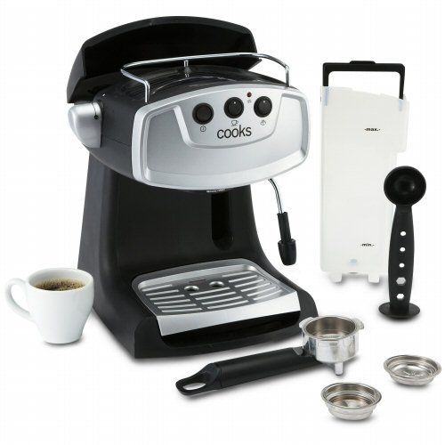 Cooks By JCP Home cooks Bar Pump Espresso Maker - Black รูปที่ 1