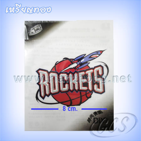 **ตัวรีดโลโก้ทีมบาส nba มีหลายทีม สามารถนำไปรีดได้เอง DIY รูปที่ 6