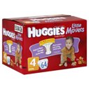 Huggies Supreme Winnie the Pooh Diapers Size 4 (22-37 lb), 64.0 CT (2 Pack) ( Baby Diaper Huggies ) รูปที่ 1