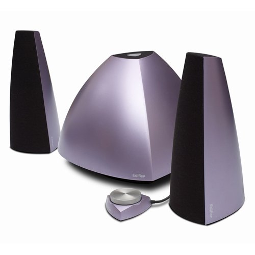 New Edifier Prisma Purple Pro Design 2 Way Satellite Crossover New Anti Resonant Composite Material ( Edifier Computer Speaker ) รูปที่ 1