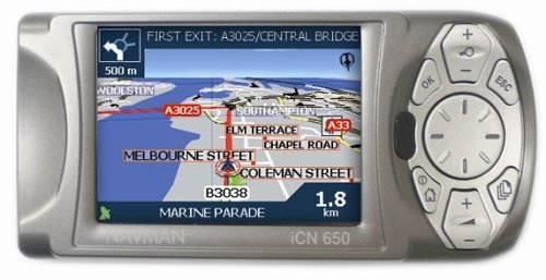 Navman iCN 650 3.8 Inches Portable GPS Navigator ( Navman Car GPS ) รูปที่ 1