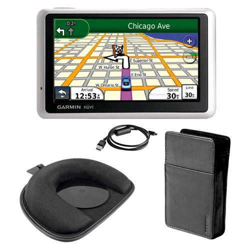 Garmin nüvi 1350T 4.3 Inches GPS Navigator with Carry Case, Friction Mount and USB Cable ( Garmin Car GPS ) รูปที่ 1