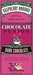 รูปย่อ Organic Dark Chocolate Bar Infused with Red Raspberry Rooibos Tea (60% Cacao) ( The TeaRoom Chocolate ) รูปที่1