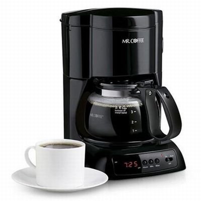 Mr. Coffee 4 Cup Switch Coffeemaker Black รูปที่ 1