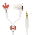 iPopperz IP-SPZ-2009 Canadian Flag Ear Bud ( iPopperz Ear Bud Headphone )