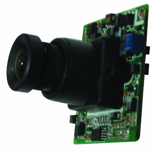Clover Electronics CBC2006 Color Board Camera with Standard Lens - Small (Black) ( Clover CCTV ) รูปที่ 2
