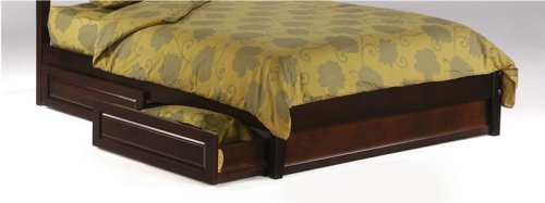 Nutmeg Queen Platform Bed w/ Dark Chocolate Finish (Oak bed) รูปที่ 3