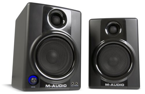 M-Audio Studiophile AV40 MkII Powered Monitor Speakers ( Avid Computer Speaker ) รูปที่ 1