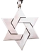 รูปย่อ Giant Star Of David Pewter Pendant Necklace ( Dan Jewelers pendant ) รูปที่1