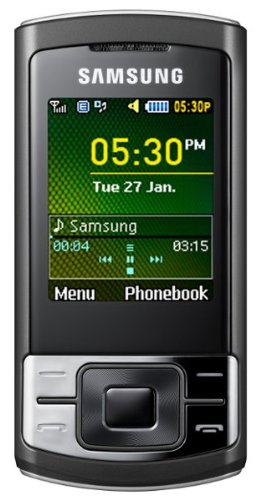 Samsung C3053 Stratus Quad-band GSM Unlocked Cell Phone with Bluetooth, Speakerphone and FM Radio--International Version with No Warranty (Black) ( Samsung Mobile ) รูปที่ 1