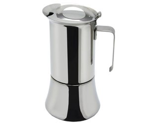 Venezia 4 Cup Espresso Coffeemaker by Cuisinox - Mirror Stainless Steel รูปที่ 1