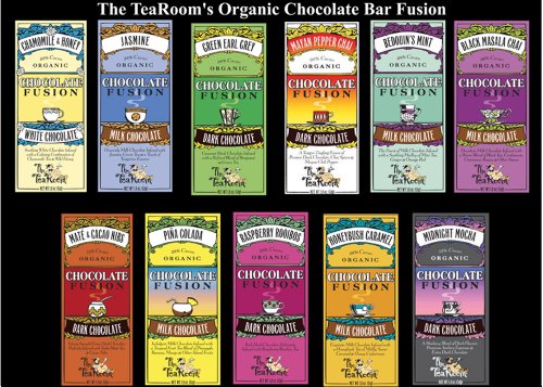 Organic Milk Chocolate Bars Infused with Bedouin's Mint Tea (38% Cacao) ( The TeaRoom Chocolate ) รูปที่ 3