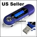 รูปย่อ USB 2 GB 2GB WMA MP3 PLAYER FM RADIO VOICE RECORDER REC (Blue) ( All Land Networking Player ) รูปที่1
