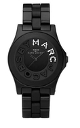 ขายนาฬิกา Marc by Marc Jacobs Watch-Black Plastic Bracelet