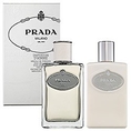 Prada Infusion d'Homme for Men Gift Set - 3.4 oz EDT Spray + 3.4 oz Aftershave Balm ( Men's Fragance Set)