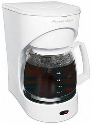 Hamilton Beach Pulse Speed 12 Cup Coffee Maker White รูปที่ 1