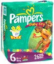 Pampers Baby-Dry Diapers Size 6 35+ Lbs, 23.0 CT (3 Pack) ( Baby Diaper Pampers ) รูปที่ 1