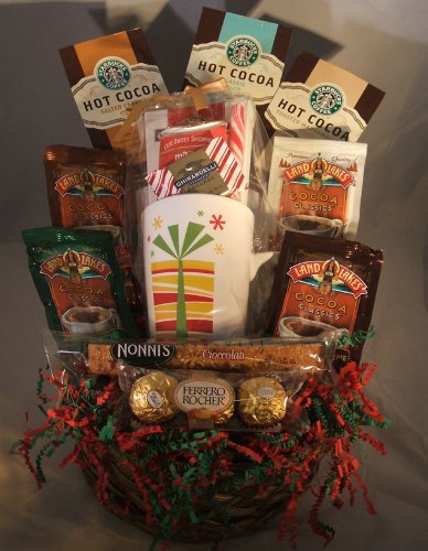 Starbucks Ghirardelli Land O Lakes Cozy Nights Hot Cocoa Chocolate Lovers Christmas Hanukkah Holiday Gift Basket Present ( The Online Candy Shop Chocolate Gifts ) รูปที่ 4