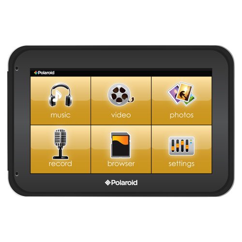 Polaroid 4GB MP3 Player (PMP430-4) with Video Playback and 4.3