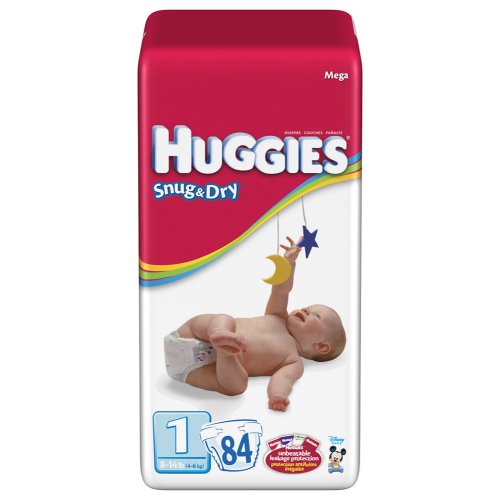 Huggies Snug & Dry Diapers - Mega Pack - 1 ( Baby Diaper Huggies ) รูปที่ 1