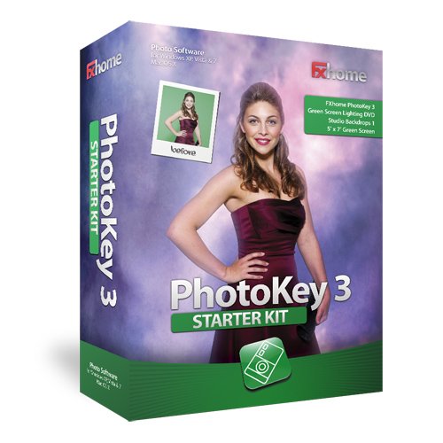 PhotoKey 3 Starter Kit - Green Screen Software  [Mac CD-ROM] รูปที่ 1