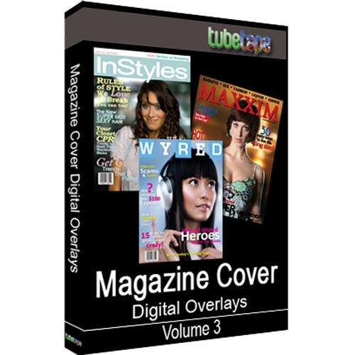 Magazine Cover 3 - Digital Overlays  [Mac CD-ROM] รูปที่ 1