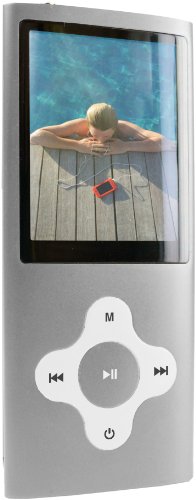 Sylvania 4 GB Video MP3 Player with FM Tuner, built in Camera/Camcorder and 2-Inch Screen (Silver) ( Sylvania Player ) รูปที่ 1