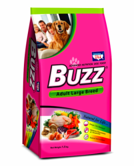 อาหารสุนัข BUZZ เกรดพรีเมี่ยม: BUZZ  large breed ทำจากเนื้อไก่แท้ๆ ไม่ปนขนและกระดูก รูปที่ 1