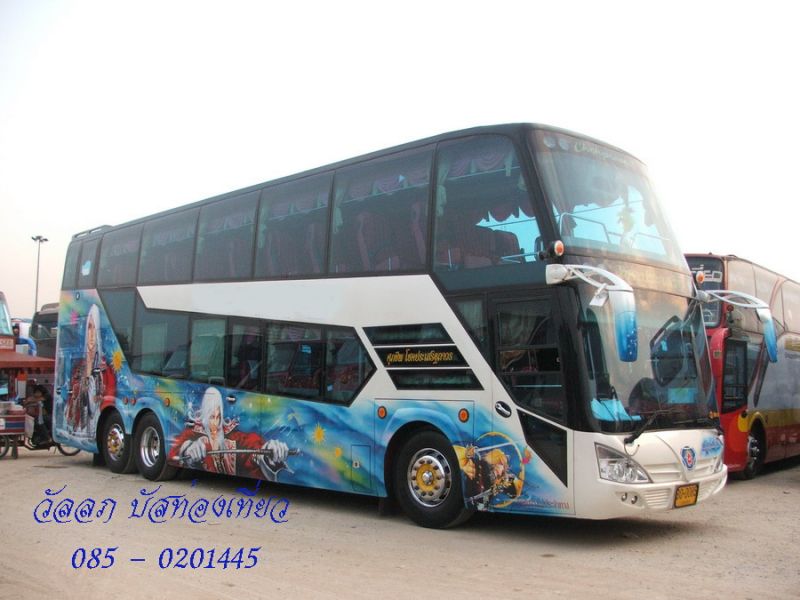 วัลลภบัส รถบัสพัดลม รถบัสให้เช่า รถบัสปรับอากาศ บริการรถบัส ให้เช่า เช่าแพกาญจนบุรี ล่องแพเมืองกาญ 085-0201445 รูปที่ 1