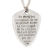 รูปย่อ Sterling Silver Large Reversible "Shield of Faith" Pendant by Bob Siemon, 20" ( Amazon.com Collection pendant ) รูปที่1
