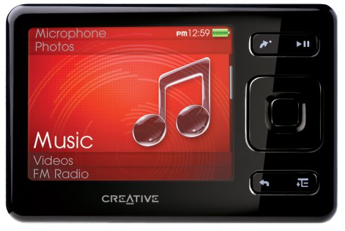 Creative Zen 32 GB Portable Media Player (Black) ( Creative Player ) รูปที่ 1