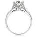 รูปย่อ Marinel's Engagement Ring - Cushion Cut CZ ( Emitations ring ) รูปที่2