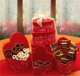 A Love Affair with Chocolate Valentines Day Gift Tower ( Gift Basket Station Chocolate Gifts )