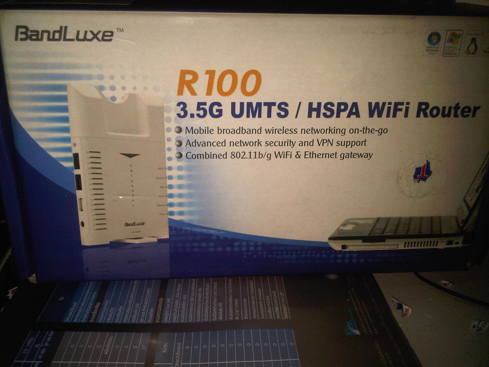 ขาย Router R100 +Air card C100 Bandluxe Brand รูปที่ 1