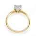 รูปย่อ 0.40Ct Certified Diamond Engagement Ring on 18k Y.Gold ( Diamonds Boulevard ring ) รูปที่5