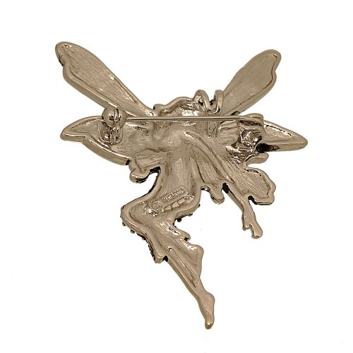 Fairy Pin Pendant with Genuine Marcasite ( Glamour Rings pendant ) รูปที่ 4