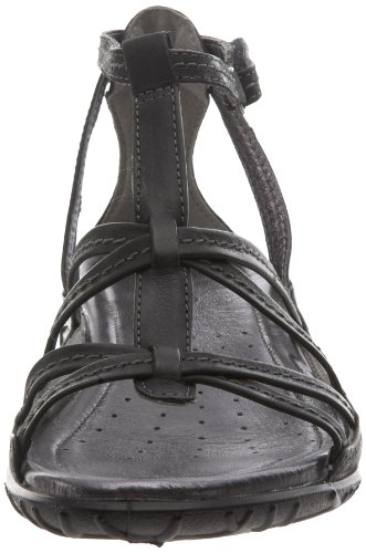 ECCO Women's Groove Gladiator Ankle-Strap Sandal,Black,35 EU/4-4.5 M US ( ECCO ankle strap ) รูปที่ 6