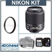 รูปย่อ Nikon 55mm - 200mm f/4-5.6G ED AF-S DX Autofocus Zoom Lens - Refurbished by Nikon U.S.A. Bundle - with - Pro Optic 52mm MC UV Filter, Lens Cap Leash, Professional Lens Cleaning Kit ( Nikon Len ) รูปที่1