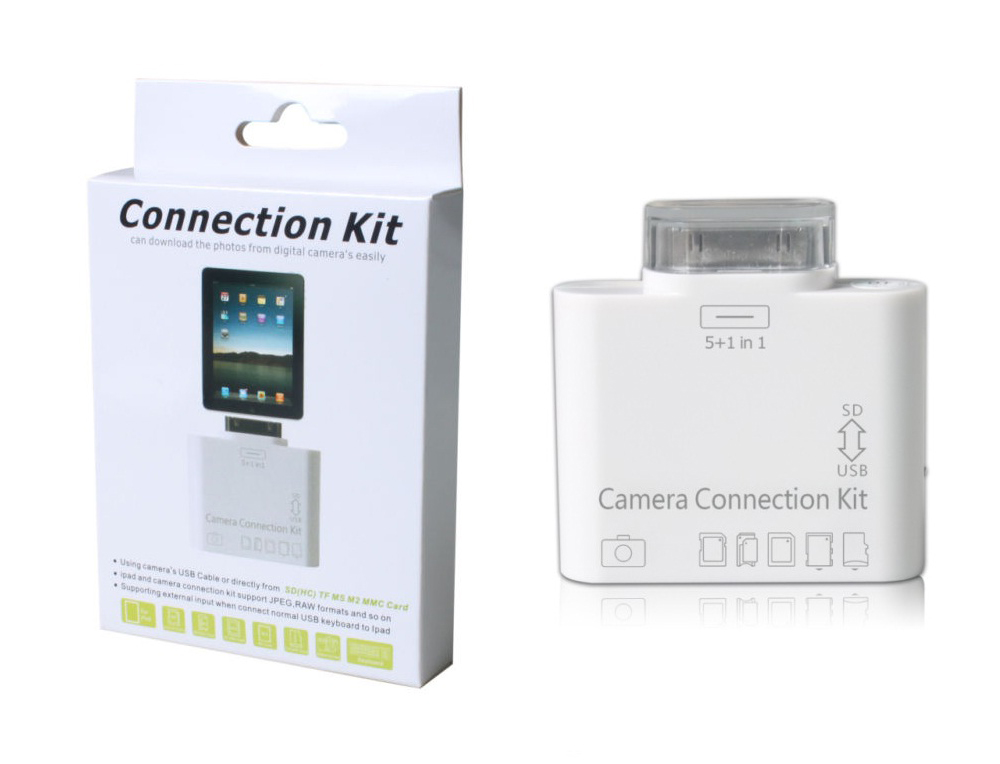อุปกรณ์เสริม Ipad,Iphone,ipod Camera Connection Kit มีให้เลือก 4 แบบ รูปที่ 1