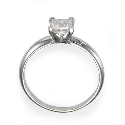 0.40Ct Certified Diamond Engagement Ring on 18k Y.Gold ( Diamonds Boulevard ring ) รูปที่ 4