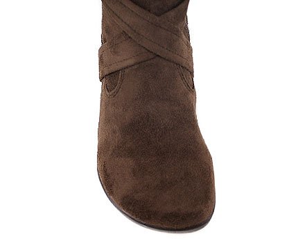 Strappy Slouch Buckle Boot 8 BROWN ( Riding shoe Glaze ) รูปที่ 5