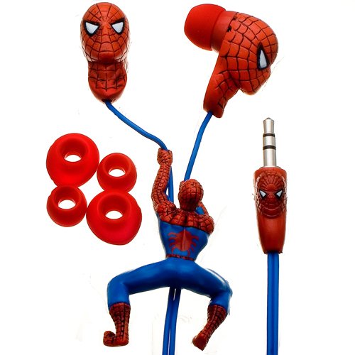 Spider-Man Sculpted Earbuds ( Marvel Ear Bud Headphone ) รูปที่ 1