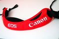 Canon Crumpler Red Industry Disgrace Camera Neck Strap : Rare items !!!