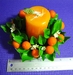 รูปย่อ  เที่ยนหอมประดับดอกมะลิ /ผลส้ม  ประดิษฐ์จากดินไทยผสมดินญี่ป่น รูปที่7
