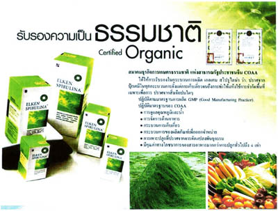 สาหร่าย เอลเคนสไปรูไลน่า(Elken Spirulina) รูปที่ 4